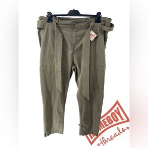 Topshop Olive Cargo Pants for Men